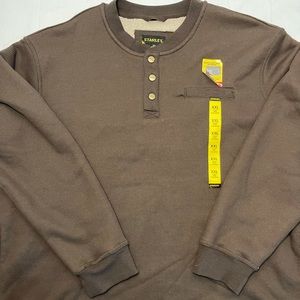 Stanley Mens 2XL Long Sleeve Sherpa Thermal  NWT